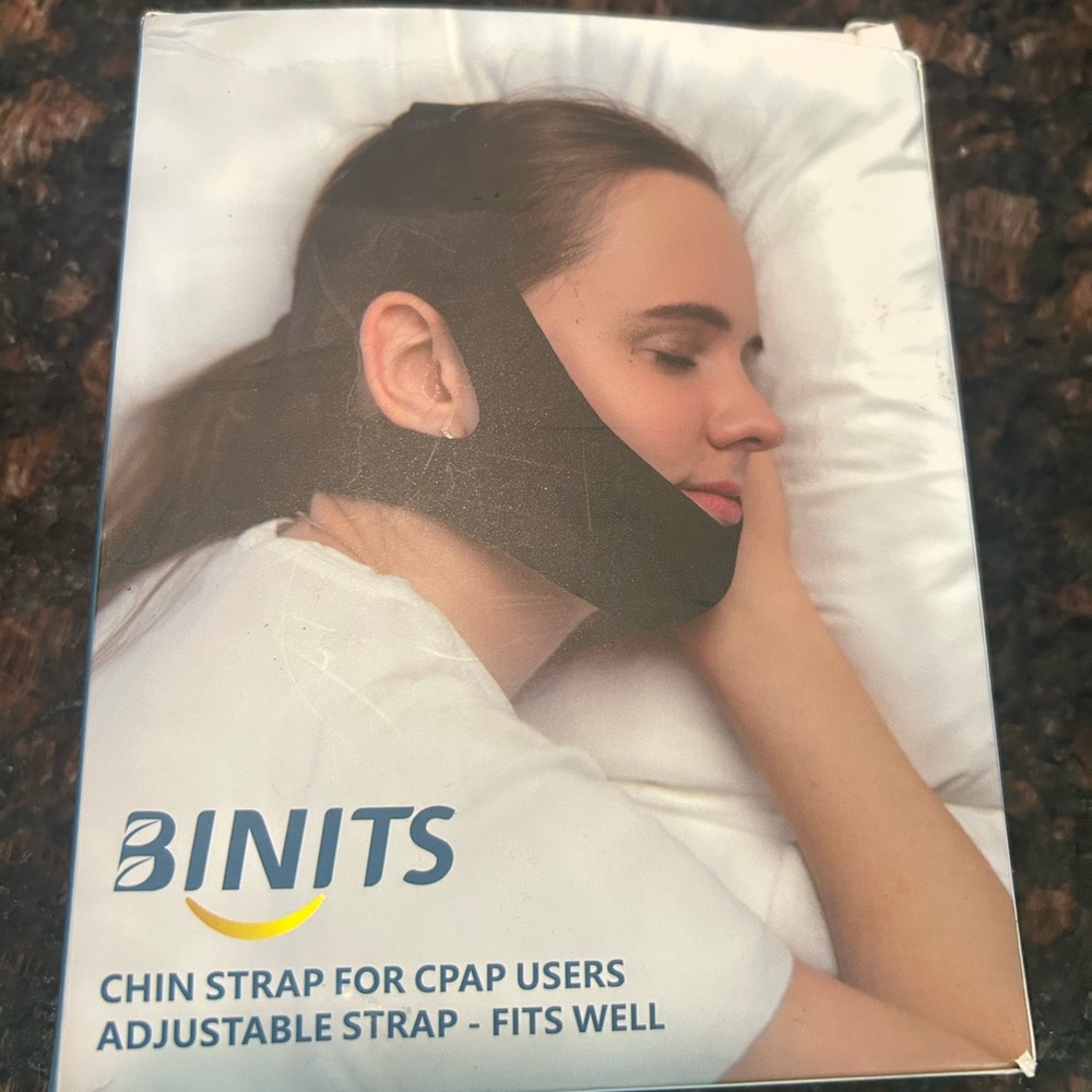 BINITS Black Chin Strap for CPAP Users
